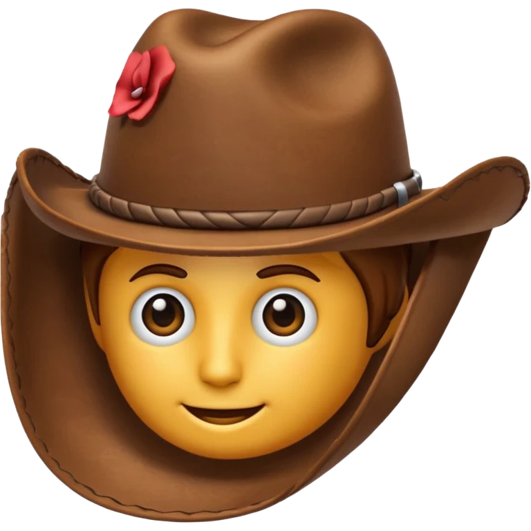 Cowboy hat  emoji style emoji