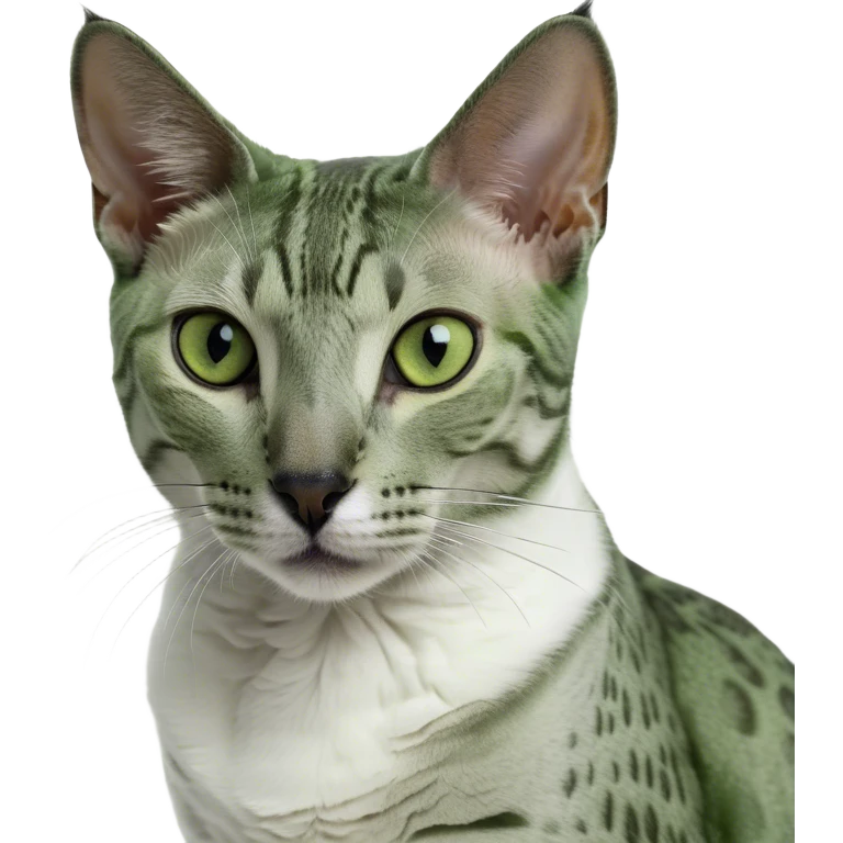 Egyptian Mau grey emoji