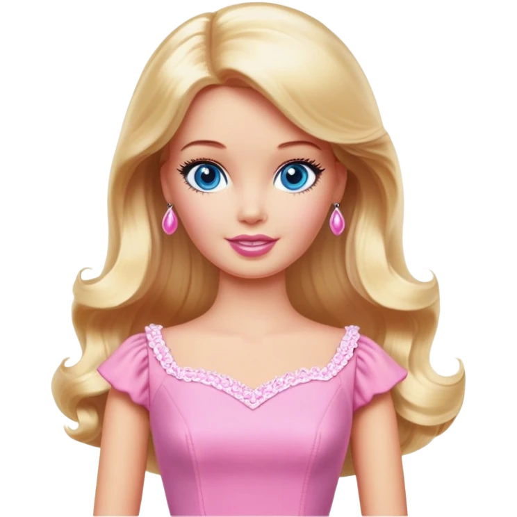 Beautiful old Barbie  emoji