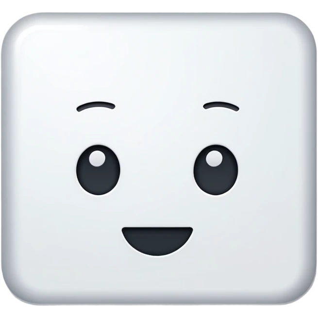 white sticker emoji
