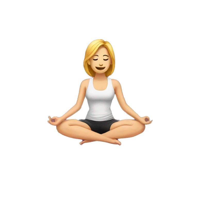 Yoga mat emoji
