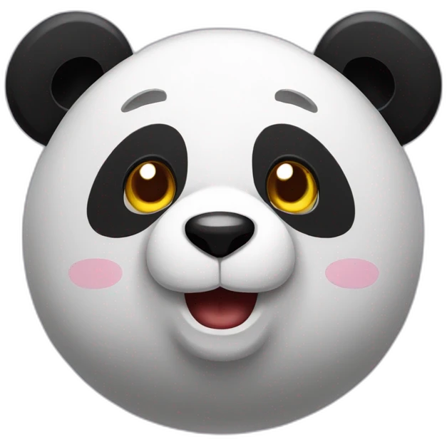 Panda gaming molesto emoji