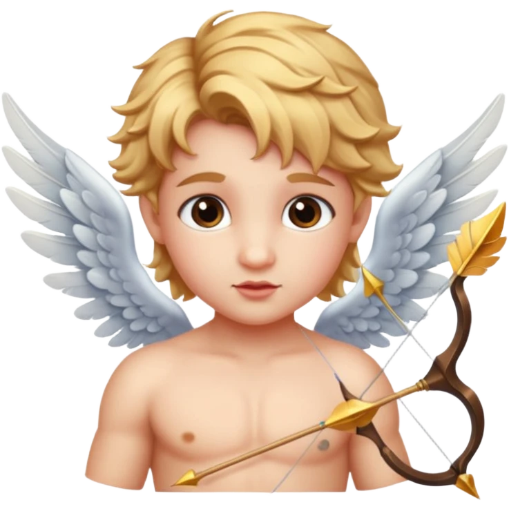 Cupid with a bow emoji