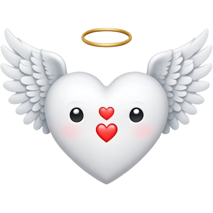 heart with angel wings emoji