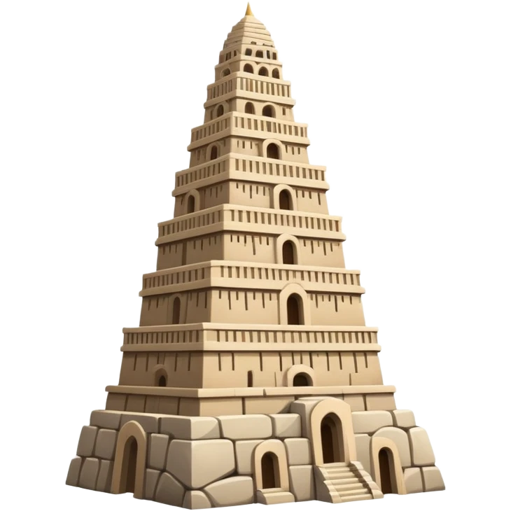 babel tower emoji