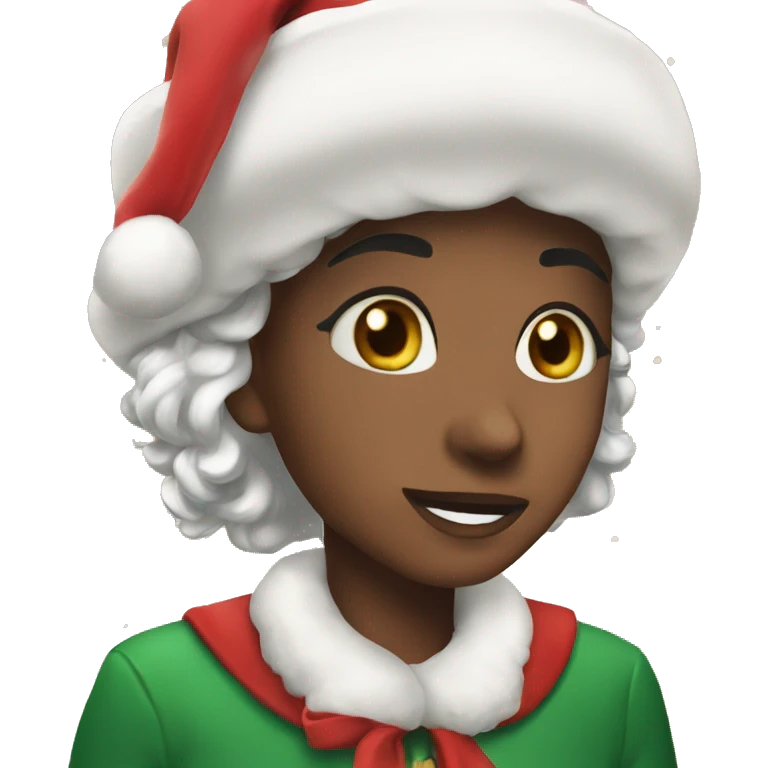 Christmas aesthetic risa emoji