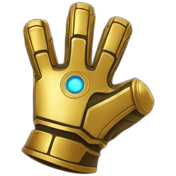 thanos infinity glove emoji