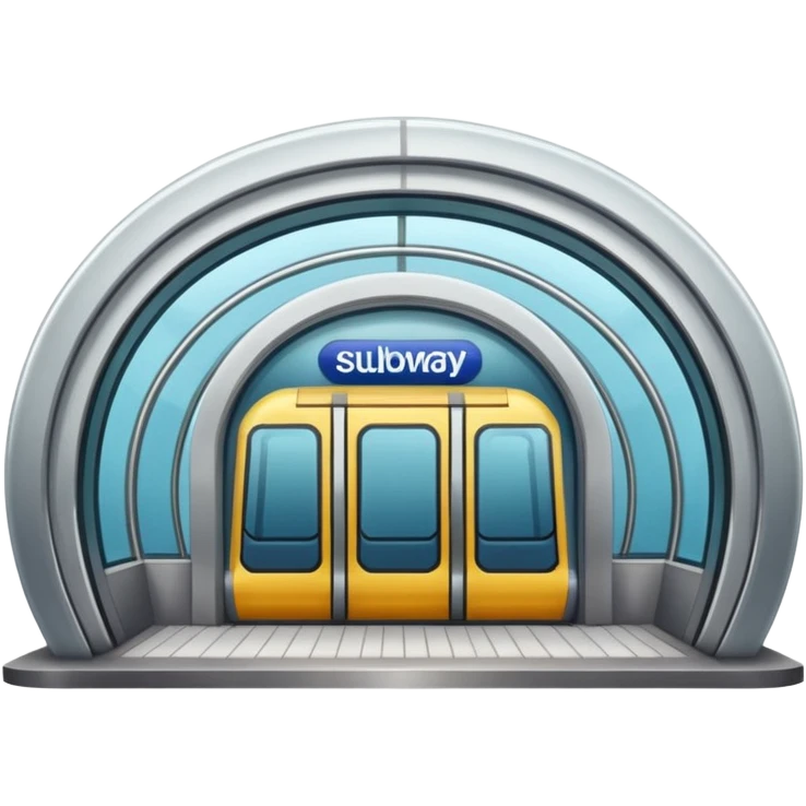 Здание метро emoji