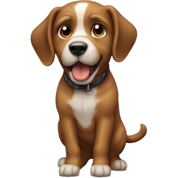 Um cachorro voando emoji