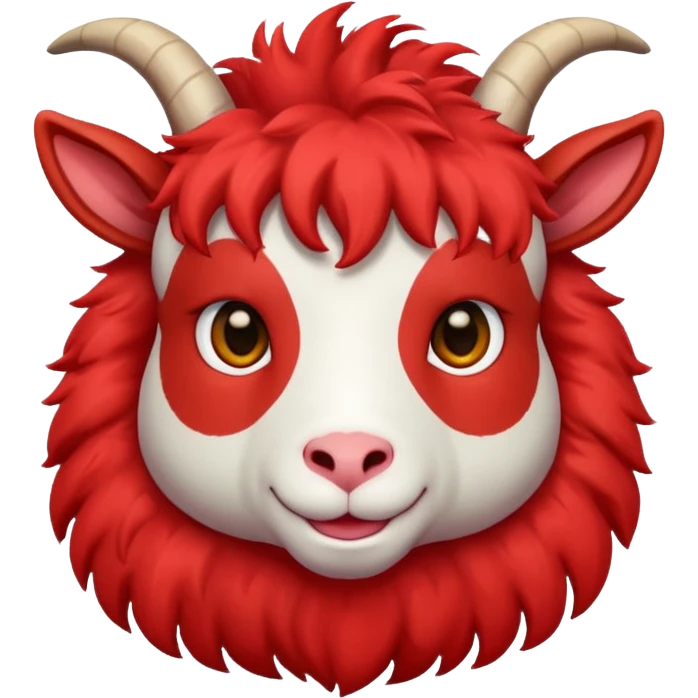 goat red emoji