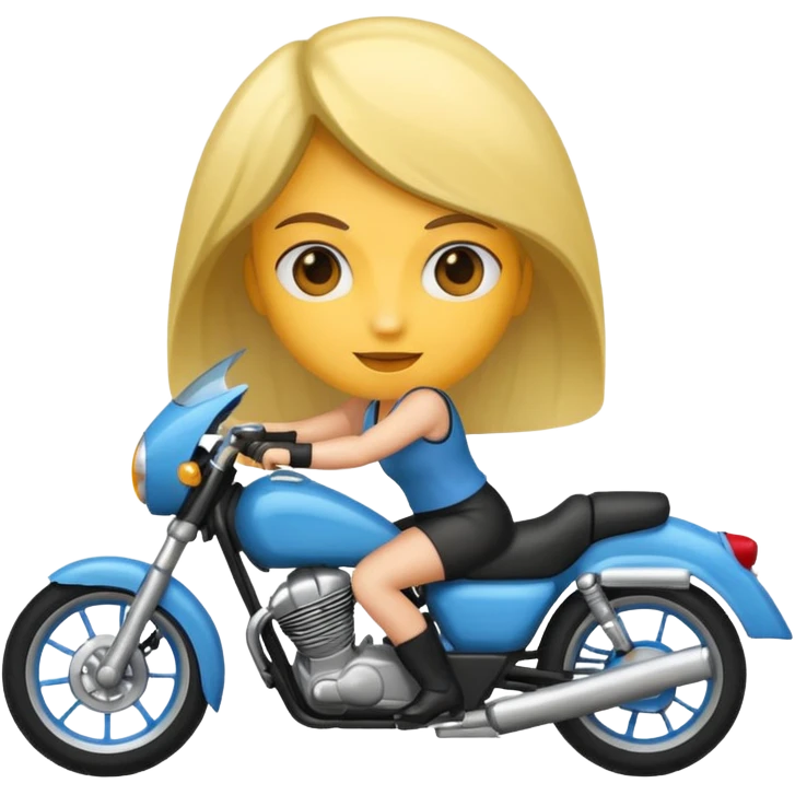 Grab moto women emoji