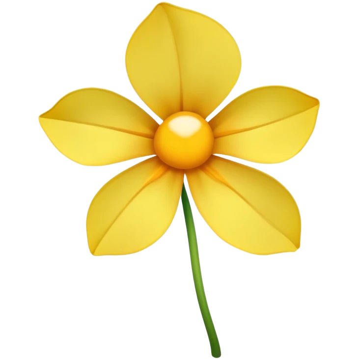 Poor petal emoji