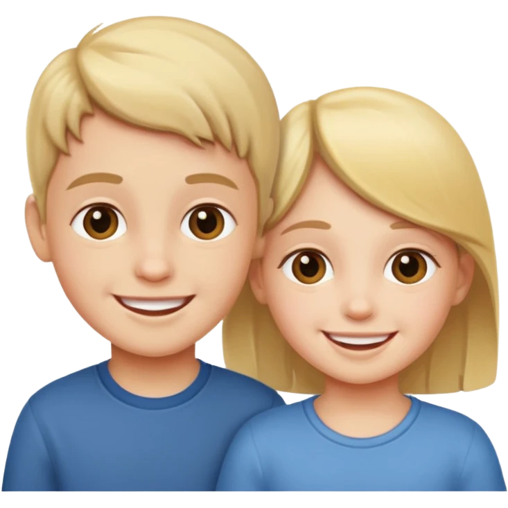 child playing together emoji