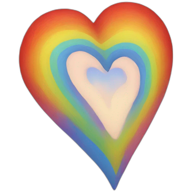 Rainbow_heart emoji