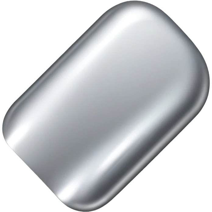 silver nail, simple and clear emoji