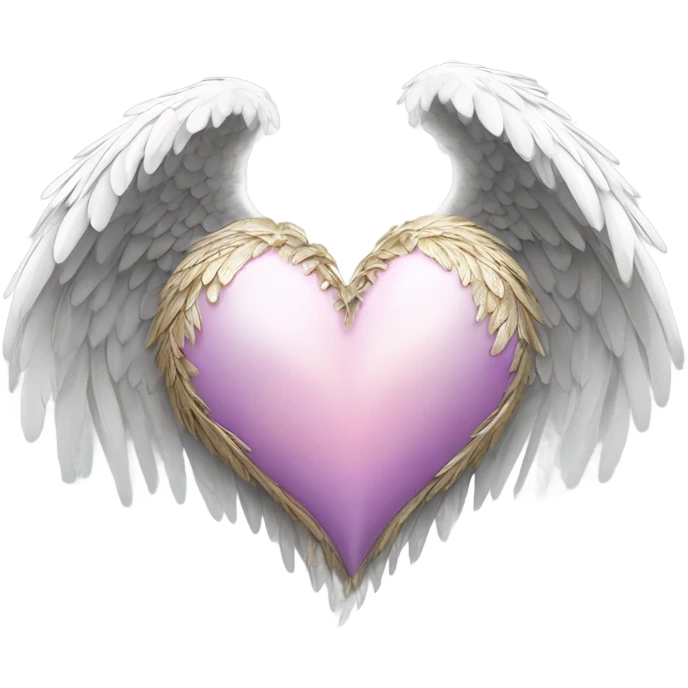 heart with angel wings emoji