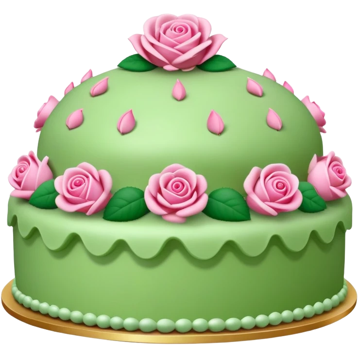 swedish green marzipan cake prinsesstårta emoji