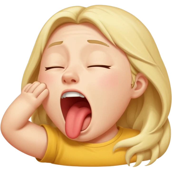 Sleepy Character zzz emoji