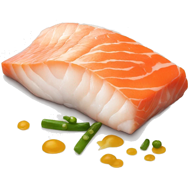 Pacific cod　steak emoji