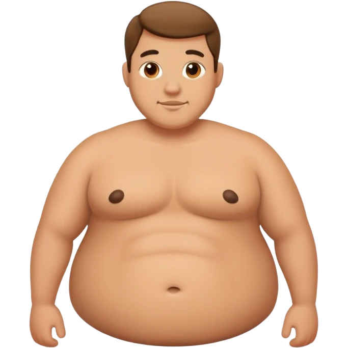 curvy man with big bottom emoji