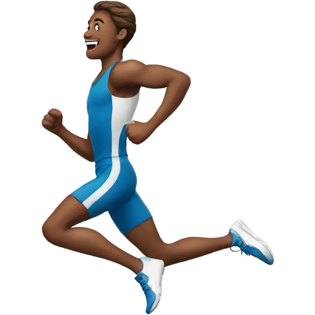 Runner winning  emoji
