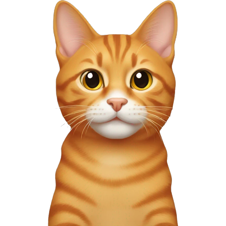 Orange tabby emoji