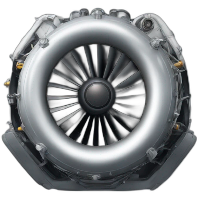 Aircraft engine emoji