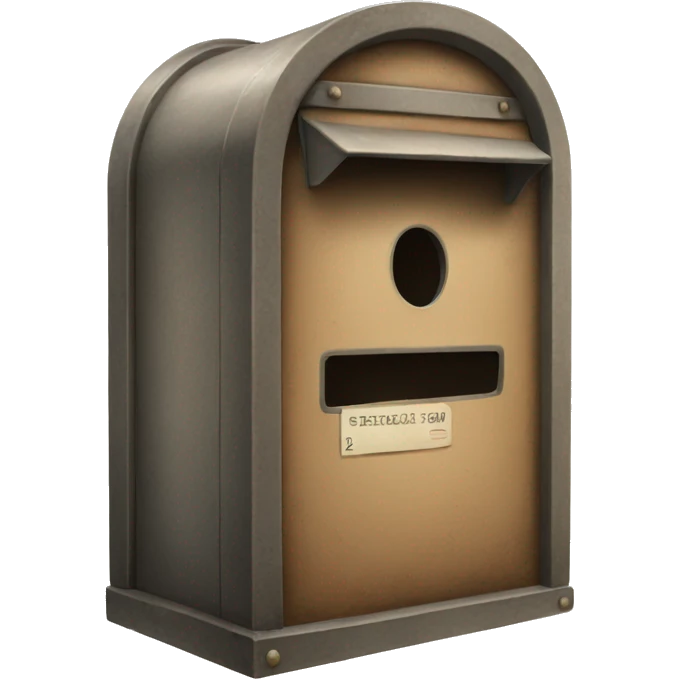 old letter box emoji