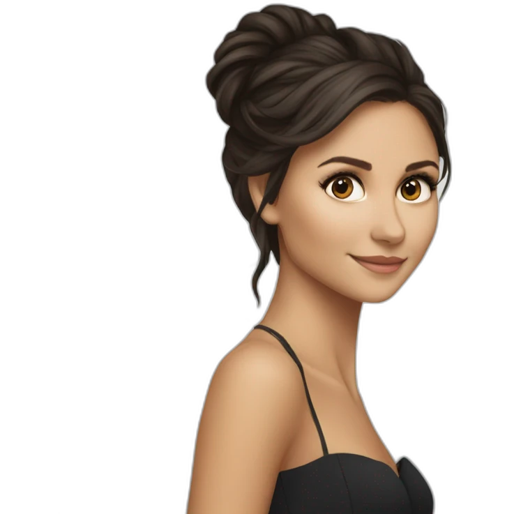 nina dobrev emoji