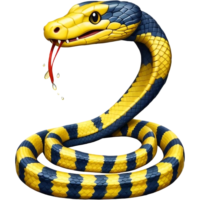 water cobra snake emoji