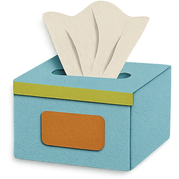 tissue box emoji