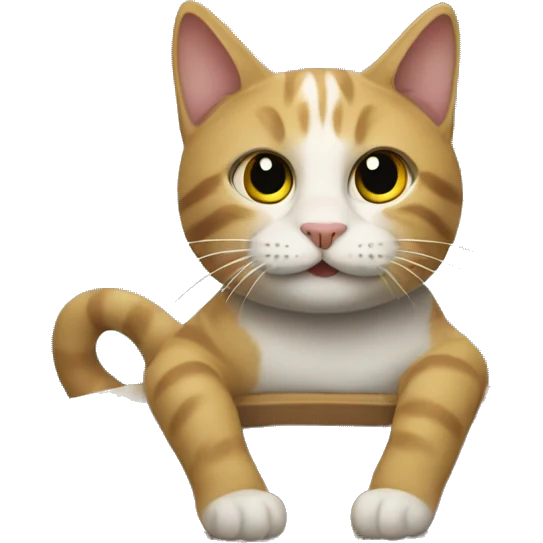 A cat on a boat  emoji