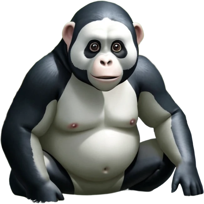 хомяк сирийский рыжего цвета с черными ушками держит в лапках семечку emoji