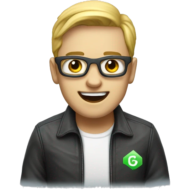 A blockchain developer saying 'GM!' emoji