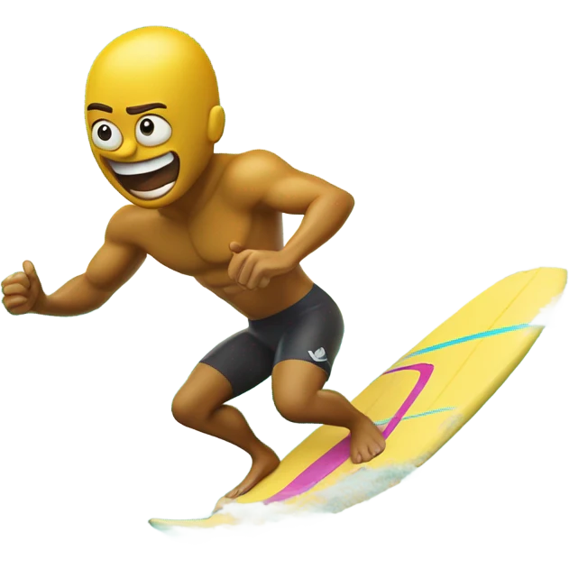 skibidi toilet surfing emoji