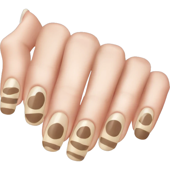 French nails  emoji