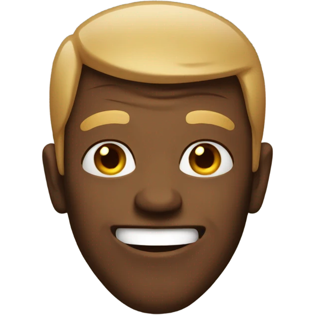 Man with ugly grin emoji
