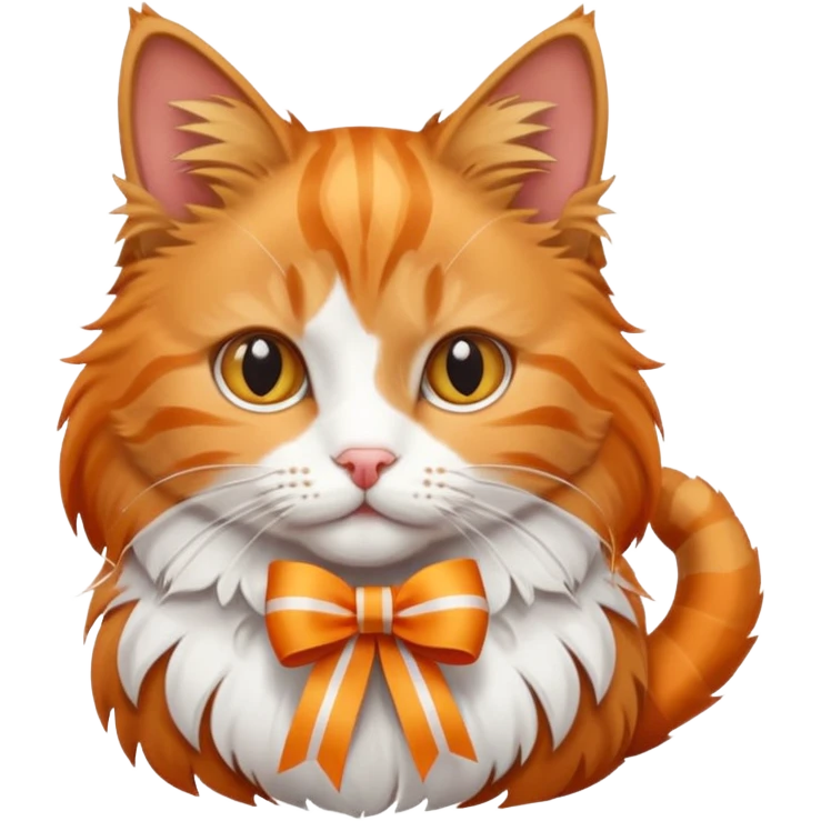 gato con lazos emoji
