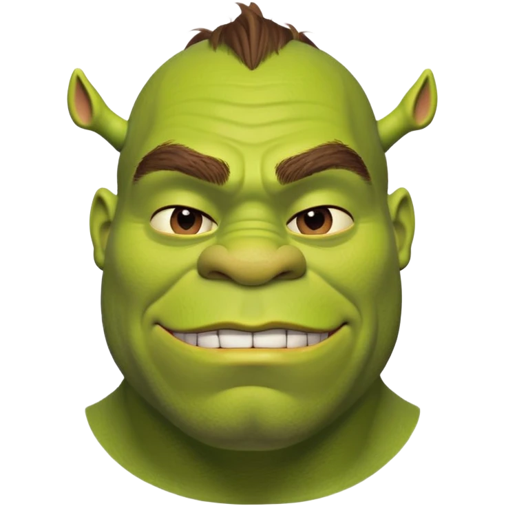 Handsome shrek emoji