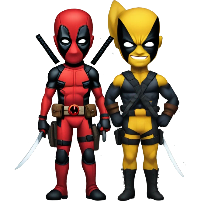 deadpool and wolverine emoji