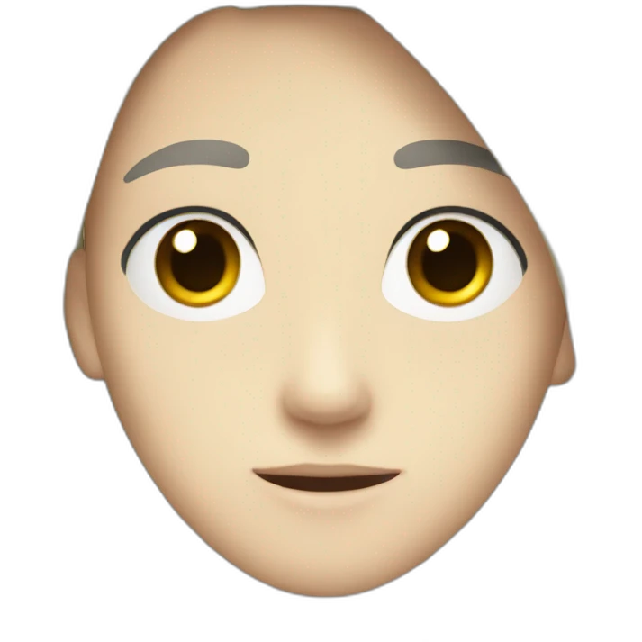 t the age of fourteen. He has black hair, looks like a Korean, and has white skin emoji