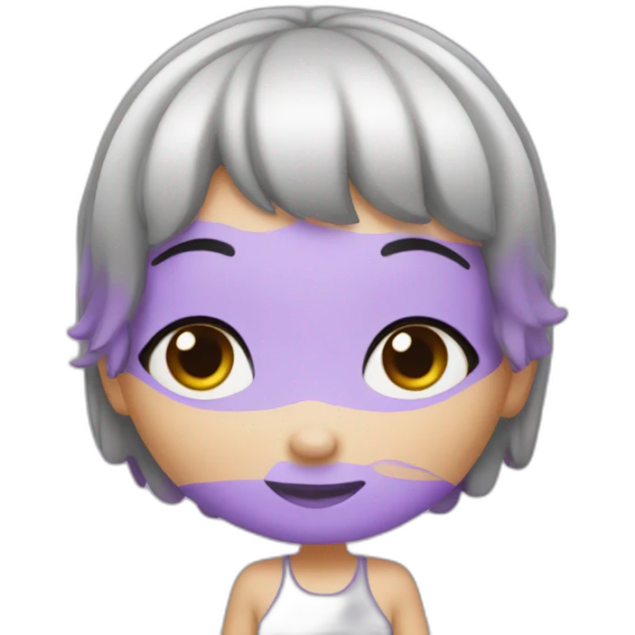 Quatre patte fille emoji