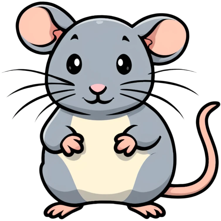 cute rat emoji