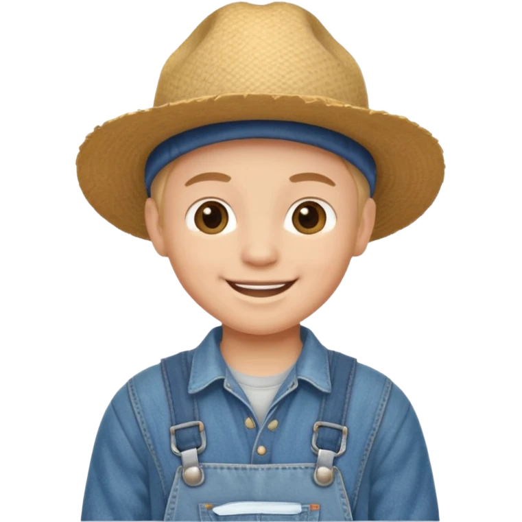 farmer kid emoji