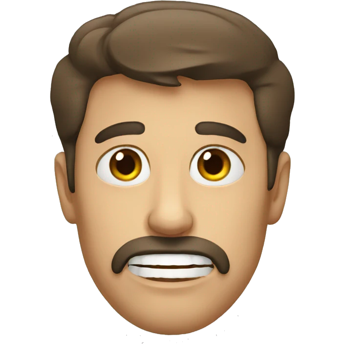 Hungry man emoji