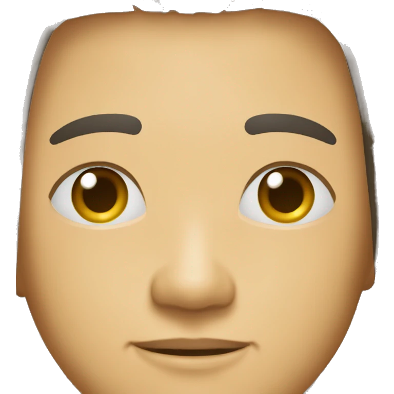一个带着京剧头冠的男性小生 emoji