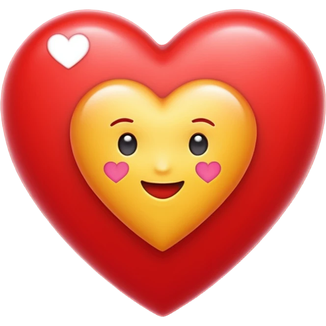 Heart with the emojii 💗💋 camboo emoji