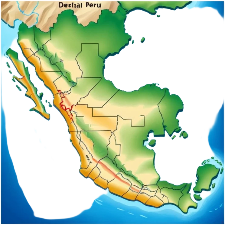 Map of Peru emoji