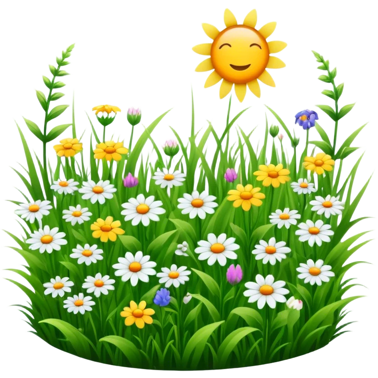 Vast meadow emoji