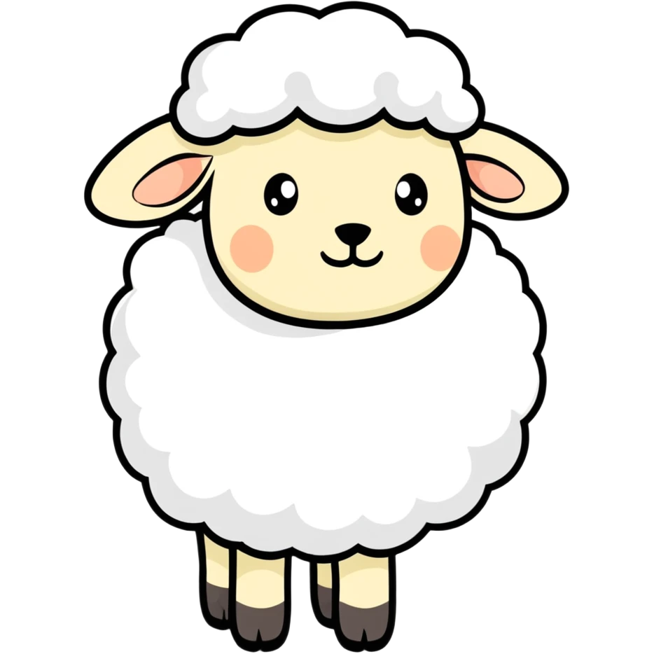 Sheep emoji